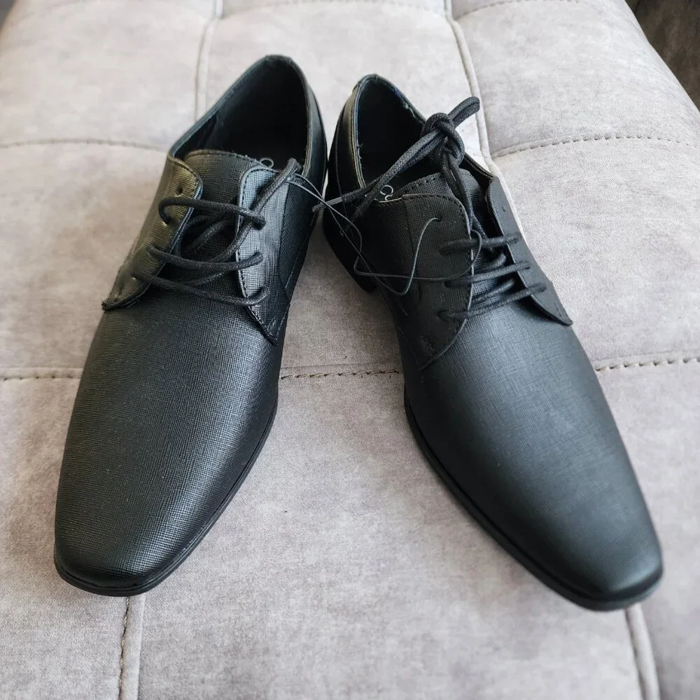 NEW Calvin Klein Men's Benton Leather Oxfords Size 9.5